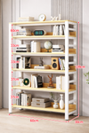 NORVA Scandinavian Wooden Bookshelf