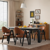KAVIRO Wabi Sabi Leather Dining Chair