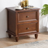 ALVORA Contemporary Wooden Nightstand