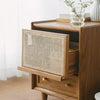 RAVENO Japandi Wooden Nightstand