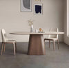 ASKERO Scandinavian Sintered Stone Dining Table