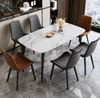 LUMIRA Scandinavian Sintered Stone Dining Table