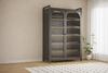VELORA Contemporary Metal Storage Cabinet
