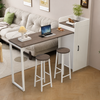 LUMIRA Contemporary Wooden Bar Table