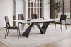 NELARO Modern Sintered Stone Dining Table