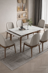 NORVEX Modern Extendable Dining Table