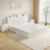 TAVIRO Contemporary Wooden Bed Frame