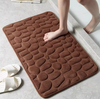 SAVREN Contemporary Fabric Bath Mat