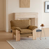 KAVEN Minimalistic Fabric Armchair