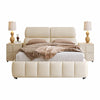 PUFIO Modern Leather Bed Frame