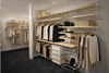 WENRO Scandinavian Metal Walk-In Wardrobe