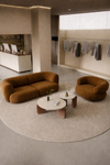 ELARO Contemporary Velvet Sofa