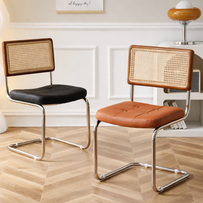 RAVENO Scandinavian Rattan Dining Chair