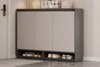 LUMORA Contemporary Wooden Shoe Cabinet