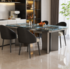 LUNAREX Contemporary Marble Dining Table