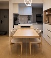 NOREL Minimalistic Extendable Dining Table