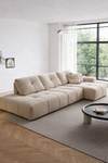 NORIVA Minimalistic Fabric Sofa