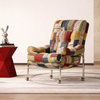 ELVORA Modern Fabric Armchair