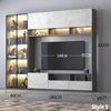 VELORA Modern MDF Board TV Console