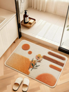 LIVORA Korean Minimalistic Fabric Bath Mat