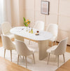 VELORA Modern Sintered Stone Dining Table