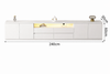 NORIVA Contemporary Sintered Stone TV Console