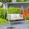 ORIAN Metal Outdoor Swing Chair