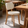 MAVIRA Wabi Sabi Boucle Dining Chair