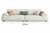 NAVERO Modern Leather Sofa