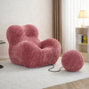 NOVIA Minimalistic Boucle Armchair