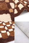 MORAVA Contemporary Fabric Bath Mat