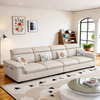 ELARA Minimalistic Leather Sofa
