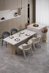 ZAVION Contemporary Metal Bar Stool