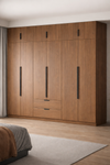 NORVIK Scandinavian Wooden Wardrobe