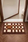 MORAVA Contemporary Fabric Bath Mat