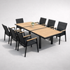 NORVEX Scandinavian Plastic Outdoor Dining Set