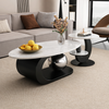 ELVIO Modern Sintered Stone Coffee Table