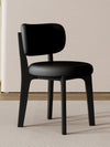 VELORA Scandinavian Leather Dining Chair