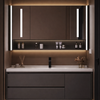 VORLIA Contemporary Wooden Bathroom Vanity
