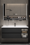 LUMORA Contemporary Wooden Bathroom Vanity Set