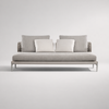 RIVANO Scandinavian Rattan Sofa