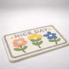 NIVORA Contemporary Fabric Bath Mat