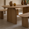 ARVANO Wabi Sabi Solid Wood Dining Table