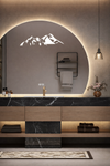 LUXORA Modern Wooden Bathroom Vanity