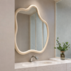 ARLON Wabi Sabi Wooden Wall Mirror