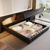 NORIVA Modern Leather Bed Frame