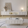 AVELIN Contemporary Wooden TV Console