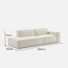 TAVOLO Contemporary Fabric Sofa