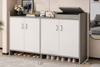 VARENO Contemporary Wooden Shoe Cabinet