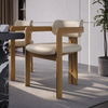 AVETRO Wabi Sabi Boucle Dining Chair